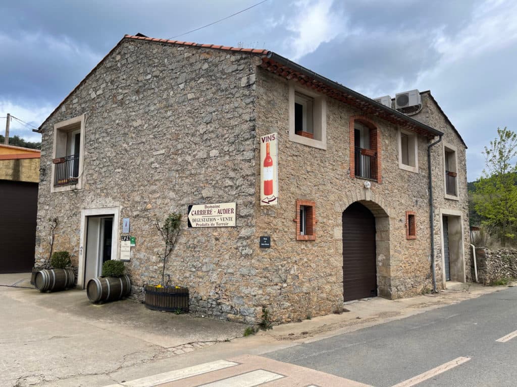 DOMAINE CARRIERE AUDIER — paysage du domaine